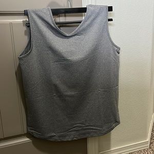 Gray tank top